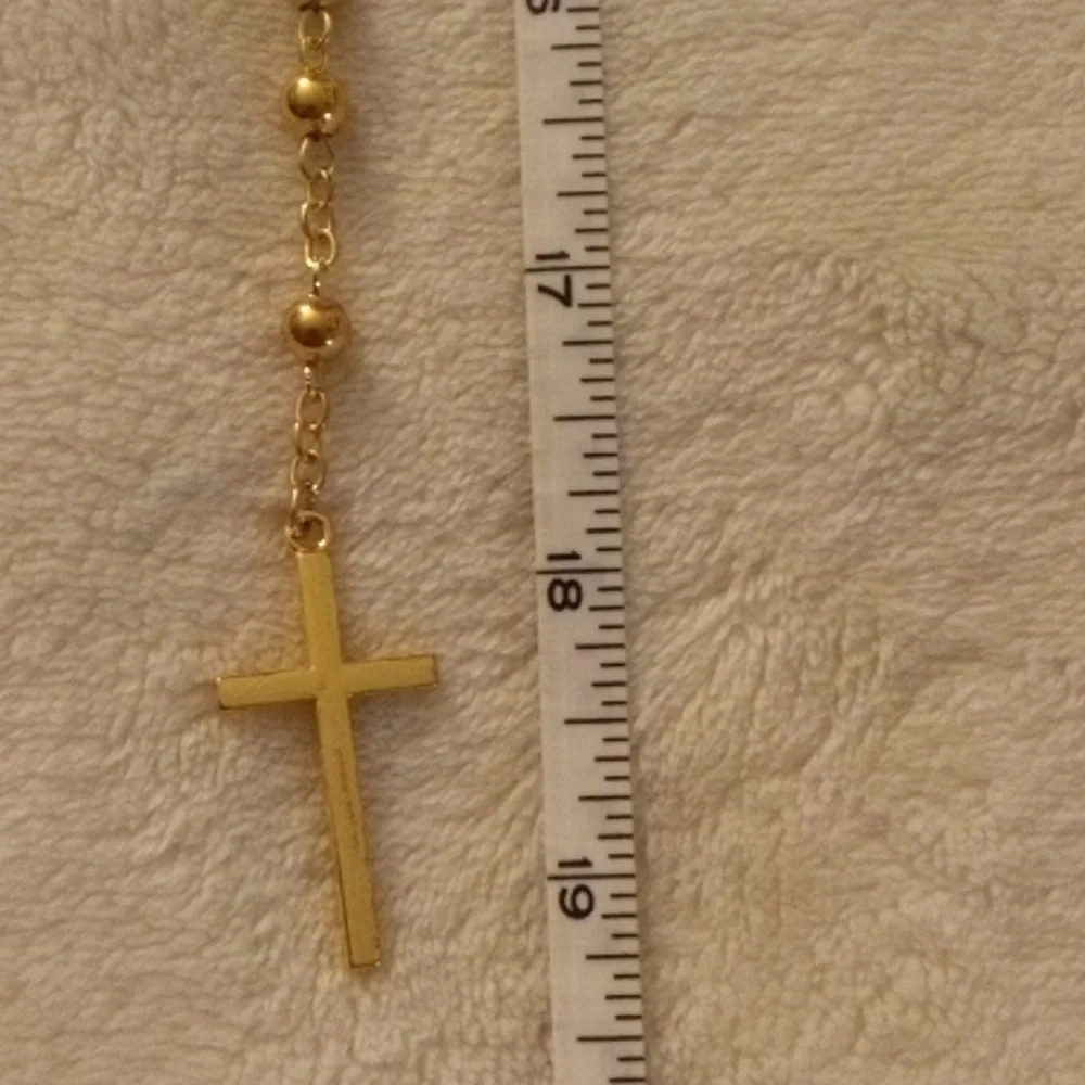 ROSARY BEADS TWO TONE IN COLOR